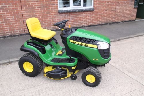 John Deere X126 Ride On Mower for sale