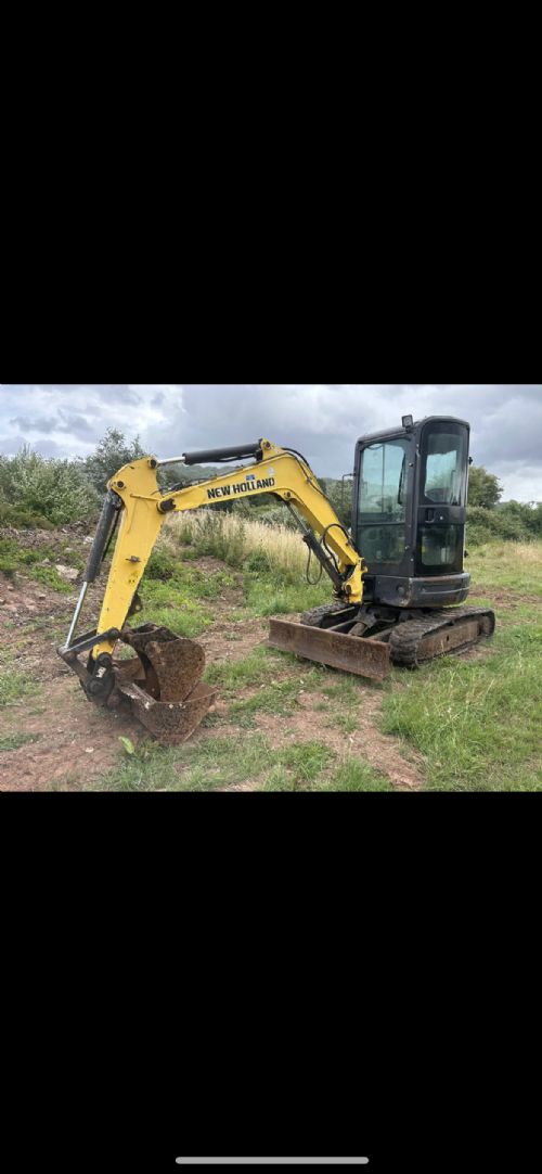 New Holland/kobelco SR 35. Excavator for sale