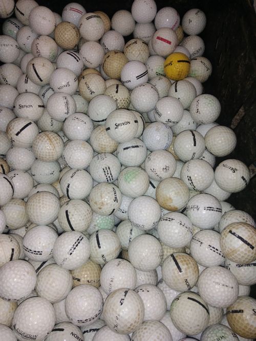 10000 used Srixon Driving Range Balls  for sale