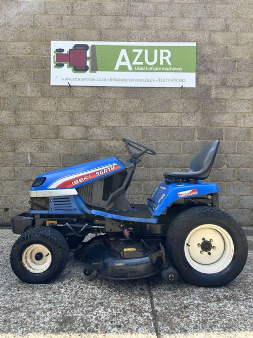 Iseki SGR19H Diesel ride mower with a 48
