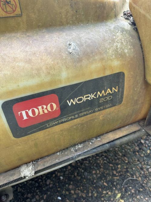 Toro Workman 200 spray system  for sale