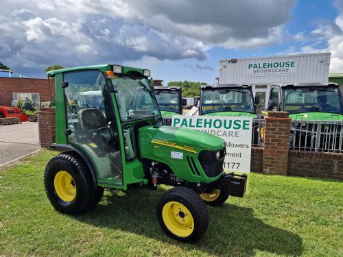 John Deere 2520 HST Compact Tractor with Full Cab for sale