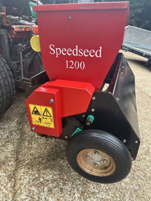 Redexim Speedseed 1200 compact tractor mounted dimple seeder for sale