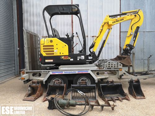 New Holland E19C Mini Excavator Package Deal for sale