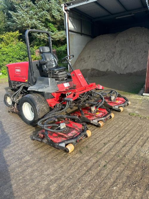 Toro Groundmaster 4500D 5 unit rotary mower for sale