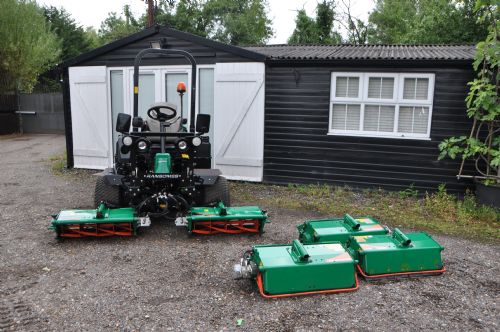 2017 Ransomes Parkway3 Triple Cylinder and Flail Head Mower for sale