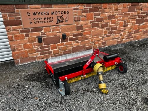 Redexim verti clean turf sweeper / tractor attachment  for sale