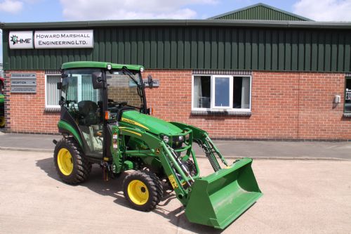 John Deere 2026R Compact Tractor With 120R Front Loader for sale