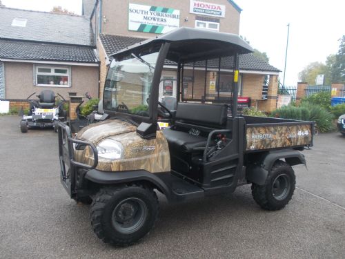 Kubota RTV 900 Diesel Utility Vehicle 2011 2295 Hrs Camo Colours for sale