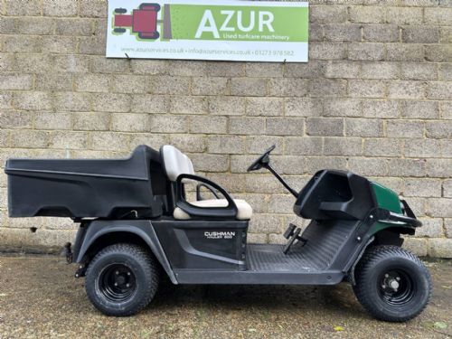 Cushman Hauler 800 Electric utility vehicle with tipping cargo box for sale