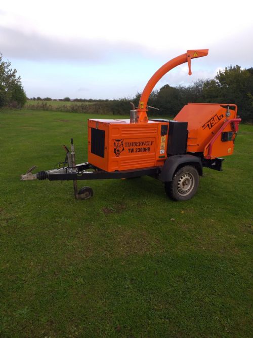 Timberwolf TW230DHB Wood Chipper for sale