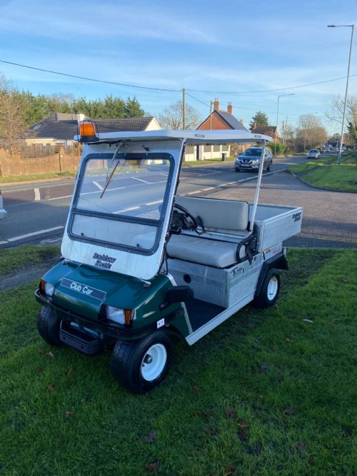 Bradshaw Club Car Turf 1 Carryall Electric Utility Vehicle for sale