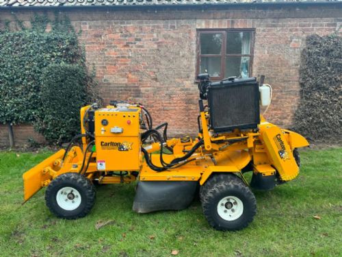 STUMP GRINDER CARLTON SP4012, KUBOTA TURBO DIESEL ENGINE, 4 WHEEL DRIVE for sale