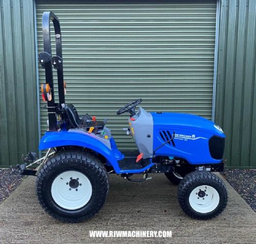 New Holland Boomer 25 compact tractor, year 2017 ~ 539hrs for sale