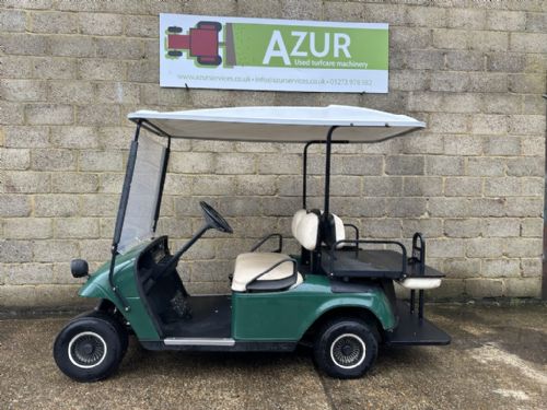 EZGO TXT Petrol utility buggy with 4 seats / Flat deck Body for sale
