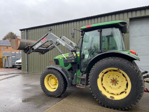 JOHN DEERE 5820 WITH LOADER TRACTOR for sale