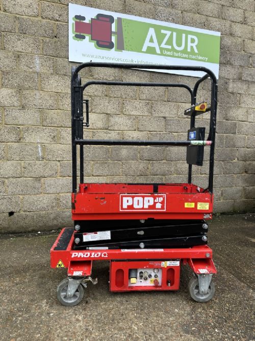 Pop Up Pro 10iQ Scissor lift 12V 110/240v Charging system for sale