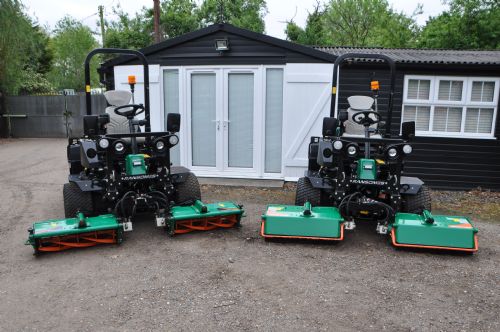 2020 Ransomes Triple Flail and Triple Cylinder Mower for sale