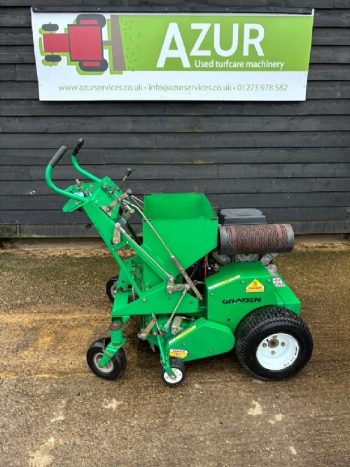 Graden CSI Contour Sand injector scarifier with a 20hp Honda engine for sale