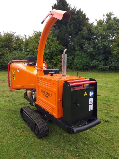 Timberwolf TW150 VTR Tracked Wood Chipper for sale