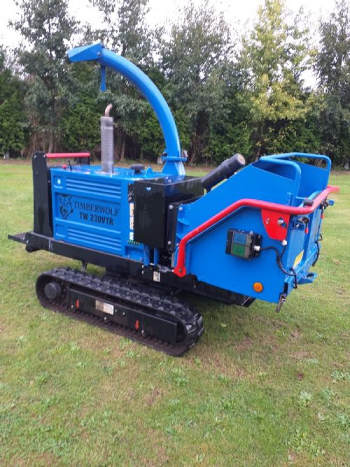 Timberwolf TW230 VTR Tracked Chipper for sale