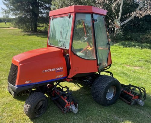 Jacobsen LF3800 5 gang fairway mower with Walter Mauser   for sale