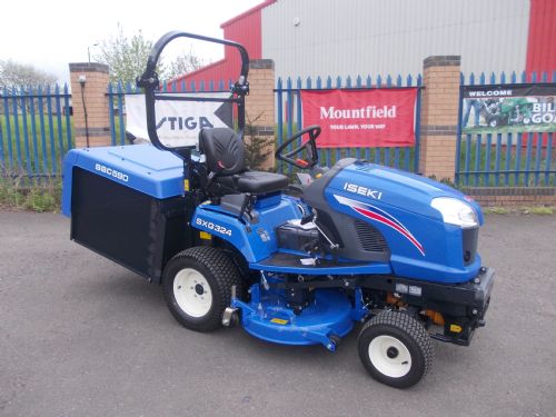2024 ISEKI SXG 324 Diesel Cut & Collect Ride On Mower Ex-Display - 48