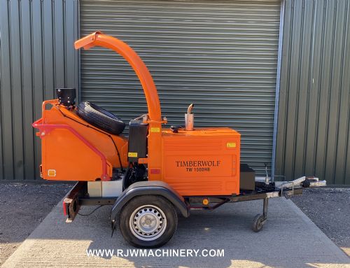 Timberwolf TW150 DHB wood chipper, year 2013 - 478 hrs, 35hp for sale