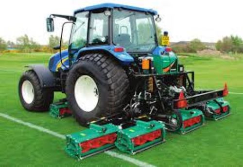 RANSOMES HYDRAULIC 5/7 TRACTOR 3 POINT LINKAGE MOUNTED PTO CYLINDER GANG MOWERS for sale