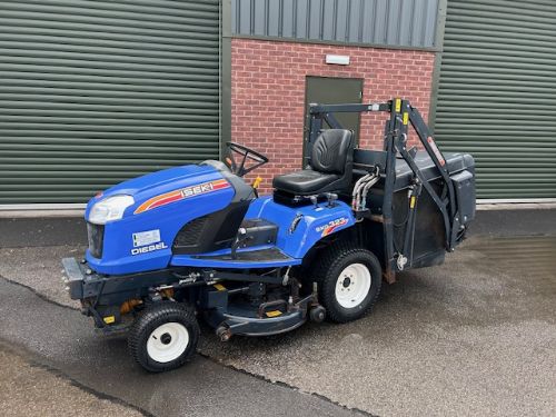 Iseki SXG 323 Used Diesel Cut & Collect Ride On Mower 48 for sale