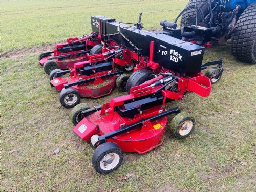 Progressive contour rotary mower  for sale