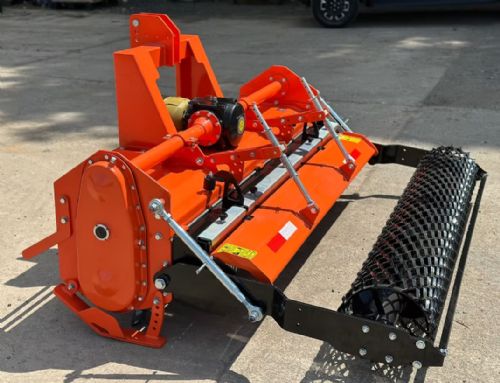 NEW Heavy Duty 200 cm Stone Burier Rotavator Tiller Packer Roller for tractor for sale