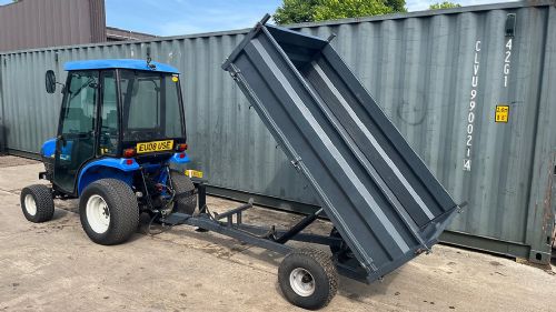 Lewis 1.5 ton Capacity Hydraulic Tipping Trailer for sale