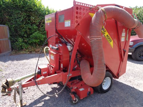TUFF VAC 4000 LEAF- DEBRIS COLLECTOR for sale