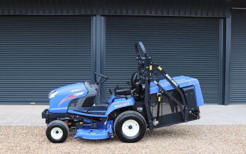 2024 - Iseki SXG327 High Dump Ride-On Mower - Only 35 Hours for sale