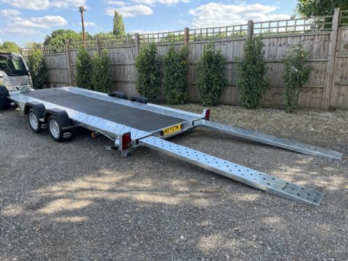 New Woodford Widebody 16' x 6'1 (4.87m x 1.98m) Car Trailer Transporter 3000KG for sale