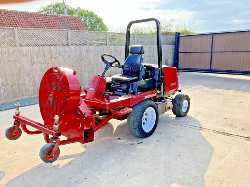 TORO GROUNDSMASTER 3000D WITH OUTFRONT PTO POWERED LEAF BLOWER for sale