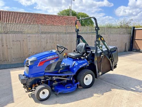 2020 ISEKI SXG323+ HIGH TIP DIESEL RIDE ON LAWN MOWER for sale