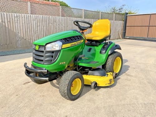 2014 JOHN DEERE X165 RIDE ON LAWN MOWER for sale