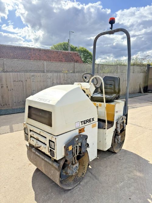 2012 BENFORD TEREX TV800 800 VIBRATING TWIN DRUM ROLLER for sale