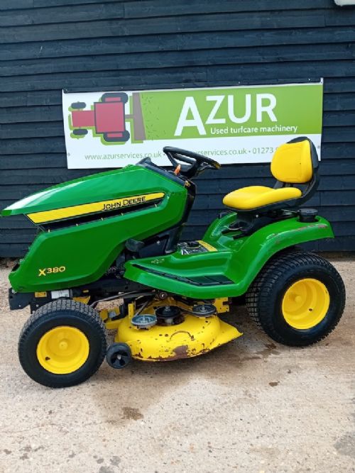 Choice of two John Deere X380 Ride on Lawn Tractors for sale