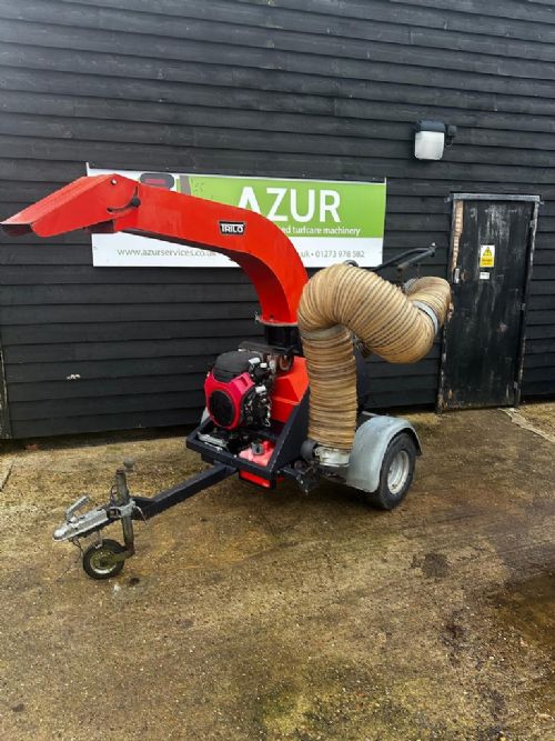 TRILO SU60 TRAILED PETROL POWERED LEAF LITTER VACUUM COLLECTOR for sale