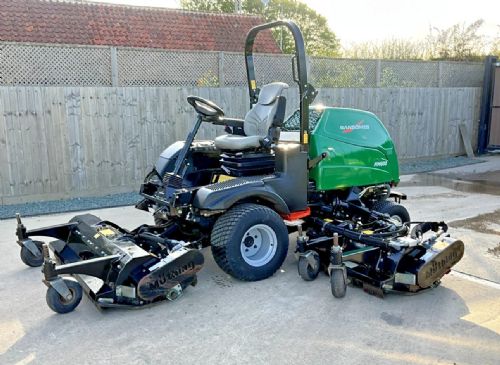 2019 RANSOMES HM600 WIDE AREA BATWING FLAIL RIDE ON LAWN MOWER for sale