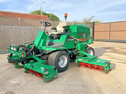 2007 RANSOMES COMMANDER 3250 5 GANG CYLINDER RIDE ON LAWN MOWER for sale
