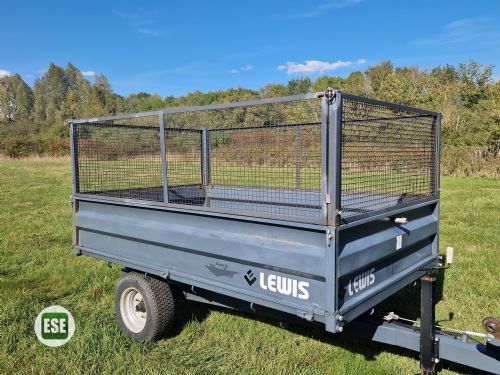 Lewis 1.5 Ton Tipping Trailer for sale