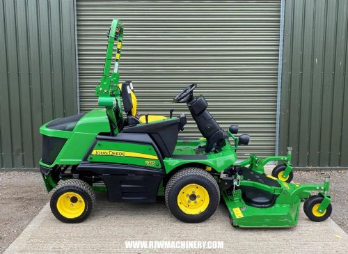 John Deere 1570 out front mower, Year 2017 - 1942 hrs, 31hp for sale