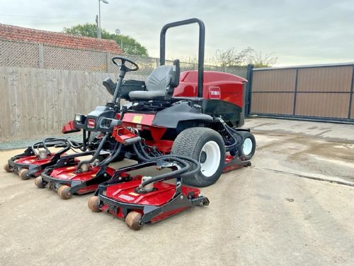 2009 TORO GROUNDMASTER 4500 5 GANG POD MOWER for sale