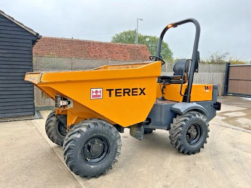2016 BENFORD TEREX TA3 STRAIGHT TIP 3 TON DUMPER for sale