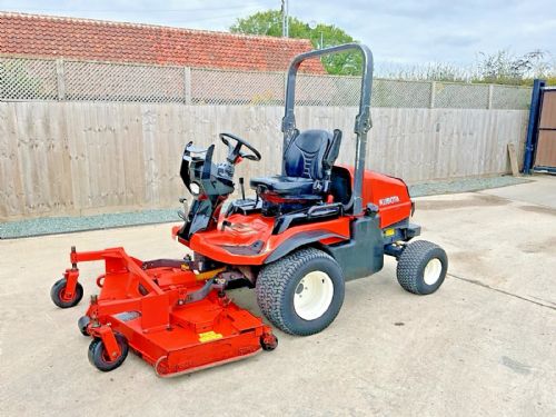 Share 2014 KUBOTA F3090 OUTFRONT DIESEL RIDE ON LAWN MOWER for sale