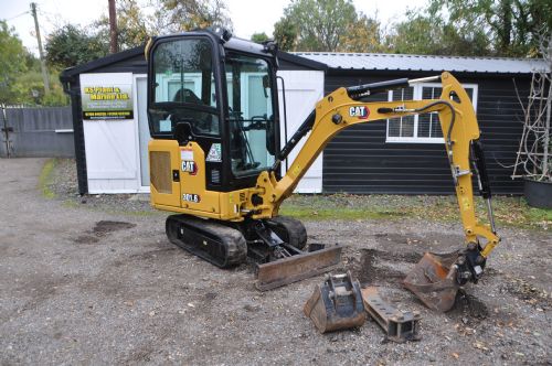 2022 Caterpillar 301.6 Full Cab 4 Buckets Mini Digger for sale